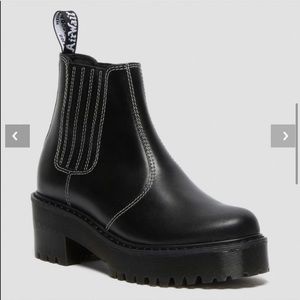 🔥NEW Dr. Martens Rometty Contrast Stitch Atlas Platform Chelsea Leather Boots